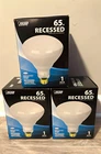 Lot Of Feit Electric BR40 Indoor Floodlight Bulb, 65W 130V, 65BR/FL-130 New. Price: $30.00.