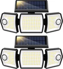 Vivohome Linkable Solar Flood Lights Outdoor, 2 Adjustable Pack, Black New. Price: $59.37.