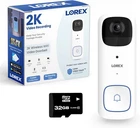 Lorex 2K Wifi Video Doorbell 2WAY Talk Battery-operated 32GB Color Night Vision New. Price: $169.99.