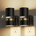 Motion Night Plug In, Lights Into Wall With Adjustable Brigh... New. Price: $23.61.