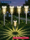 Deraysion Solar Lights Outdoor, 8 Pack Pathway Dusk-to-dawn Garden New. Price: $29.67.