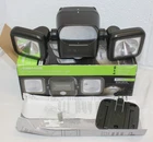 Mr Beams Wireless Motion Activated Dual Head Led Floodlight New Brown 500 Lumens Open. Price: $13.77.