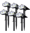 6-PACK Solar Motion Powered Landscape Led Pathway Lights IP68 Waterproof, 3MODES New. Price: $48.88.