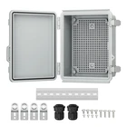 Joinfworld Outdoor Electrical Box Waterproof Junction 8.7"X6.7"X4.3", Grey New. Price: $38.08.