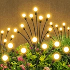 Solar Garden Lights Outdoor Waterproof, 4 Pack 32 Led Swaying Firefly New. Price: $39.99.