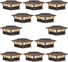 Solar Post Cap Lights Outdoor 12PACK, Waterproof Powered Deck Fence New. Price: $129.99.
