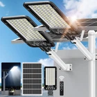 8000W Solar Street Lights - 6500K Led Outdoor Dusk To Dawn (2 Pack) New. Price: $532.99.