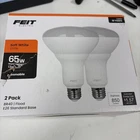 Feit Electric 65W BR40 Soft White Dimmable Led Bulb 2PK Open. Price: $22.99.