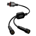 4 Pin Y-splitter Extension Cable For Govee Outdoor Flood Lights H7057 H7058 New. Price: $21.19.