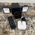Blink Outdoor Wireless Security Camera With Floodlight Doorbell And Extra For. Price: $49.00.