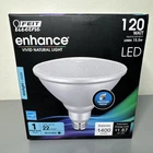 Feit Electric PAR38DM1400950C 120V 23W 5000K Lumens Floodlight Led Bulb New. Price: $14.95.