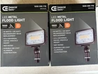 2X Commercial Electric 16W Bronze Led Wall Wash Flood Light W/ Mounting Bracket New. Price: $44.00.