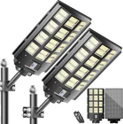 Vzyhik Solar Street Lights Waterproof 9000W Commercial 2PK Black New. Price: $169.00.