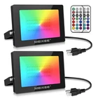 Meikee Rgb Led Flood Lights 1000W Equivalent, 2 Pack 100W Outdoor Indoor Colo... New. Price: $138.49.