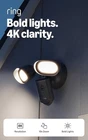 Ring Floodlight Pro Wired 4K 2160P Ip Security Camera Wi-fi Alexa New. Price: $180.00.