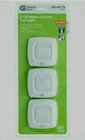 Commercial Electric 3-PACK Motion Activated Led White Puck Light, Batt. Included New. Price: $19.99.