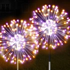 Jjgoo Solar Firework Lights, 2 Pack 150 Leds Lighting Modes Outdo New. Price: $22.37.