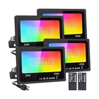Upgraded Led Flood Light Outdoor 25W 4 Pack,diy Color Changing Rgb Party Ligh... New. Price: $84.71.