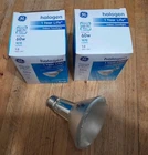 2 Bulbs: Halogen 60W Directional Indoor Floodlight 1070 Lum Long Neck PAR30 New. Price: $48.88.