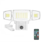 80W Dusk To Dawn Plug Exterior Flood Lights 8000LM Outdoor Lighting Fixtures New. Price: $55.98.
