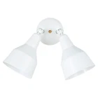 Roseto SGFL20080 Putnam Light Dual Head Outdoor Flood - White New. Price: $84.15.