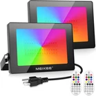 100W Rgb Led Flood Lights - 2 Pack, Waterproof Color Changing For Events New. Price: $126.99.