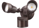 Leonlite Cob Led Security Light, Motion Sensor 2 Head Brz, Bronze (3000K) New. Price: $49.99.