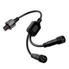 Y-splitter, 4-PIN Extension Cable For Govee Outdoor Flood Lights H7057 H7062 New. Price: $38.56.