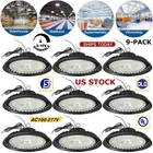 9 Pack Led High Bay Ufo 150W Shop Commercial Industrial Warehouse Lighting New. Price: $881.90.
