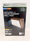 Commercial Electric 400W Equivalent Led Bronze Dusk To Dawn Wall - WP120CE/1 New. Price: $109.50.
