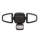 Mr. Beams Motion-sensing Battery Powered Led Black Security Light New. Price: $39.99.