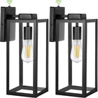 Hykolity Large Outdoor Wall Light 16 Inch Lantern Dusk To Dawn Exterior New. Price: $122.83.