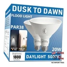 Gonhom PAR38 Led Dusk To Dawn Flood Light Bulbs OUTDOOR,20W Pack DTD-5000K New. Price: $32.69.