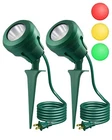 Edishine Halloween 120V Led Outdoor SPOTLIGHTS,5000K, Waterproof Landscape Open. Price: $25.99.