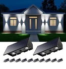 12 Pack Solar Up And Down Wall Lights Outdoor Decorative Fence Mount Led Lamp... Open. Price: $80.74.