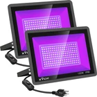 2 Pack 150W Flood Light, With Plug, IP66 Waterproof For New. Price: $56.81.