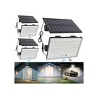 Lumizen 3-PACK 3800LM Led Solar Outdoor Flood Lights W/ 16.4FT Cable, Remote New. Price: $59.18.