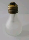 Halogen Light Bulbs Vtg Frosted Glass 50 120 Tested It Works Used. Price: $20.00.