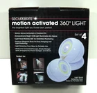 Securebrite Motion Activated 360 Light New. Price: $23.50.