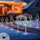 10 Pcs Plug In Pathway Lights Outdoor Decorations 8 Modes Christmas... New. Price: $66.20.