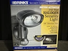 Brinks Motion Activated Halogen Security Light - Graphite New. Price: $8.50.