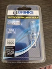 Brinks Outdoor Security Bulb - Jcd Halogen #7055 100W 1600 Lumens New. Price: $5.84.