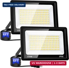 150W Led Outdoor Flood Lights With Plug, 18000LM Bright Work 6FT Cord New. Price: $73.47.