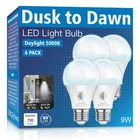 Gonhom 4 Dusk To Dawn Led Outdoor Light Bulb, Pack, 5000K New. Price: $22.70.