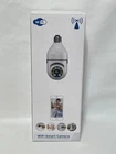 Light Bulb 2K Security Camera Wifi Night Vision Wireless Outdoor Motion Detector New. Price: $11.98.