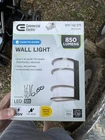 Commercial Electric Led Wall Light Bronze 850 Lumens 1008-376-297 Sensor New. Price: $18.95.