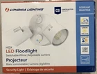 Lithonia 150-WATT Eq Hardwired Led White 2-HEAD Dusk-to-dawn Flood Light New. Price: $29.95.