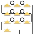 Vevor 100FT Construction String Lights 150W 15000LM Connectable Waterproof New. Price: $94.47.