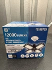 Utilitech 1-FT 12000 Lumens Black 4 -light Led Diffuser Garage Shop New. Price: $29.95.
