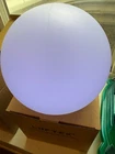 Loftek Led Pool Light Ball 8IN 16 Rgb Colors Dimmable W/ Remote Lot 2 New. Price: $99.99.